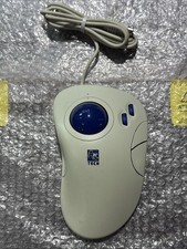 Vintage 90s A4 Tech WWT-13 Scroll Track 4D TrackBall Large Mouse PS/2 picture