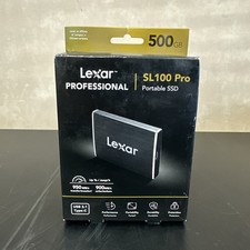 Lexar Professional SL100 Pro 500GB Portable SSD with USB-C Port LSL100P500RBNA picture