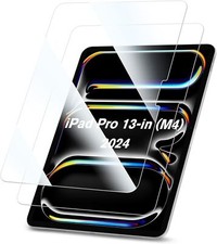 2-Pack Tempered Glass Screen Protector for iPad Pro 13-inch M4 2024 Anti Scratch picture