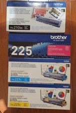 Brother Genuine TN225 Color (C/M/Y) TN21O BK Toner Cartridge 4-Pack picture