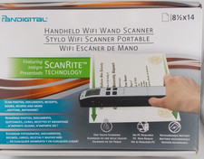 Pandigital Handheld WiFi Wand Scanner Portable Document Scanner ScanRite 8.5x14 picture