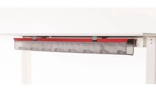 Humanscale NeatTech Large 48”Cable Management Solution Grey With Red Trim-new picture