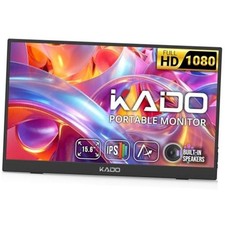 15.6 Inch 1080p FHD Ultra-Slim Laptop Monitor Second Display 1-Pack Single Set picture