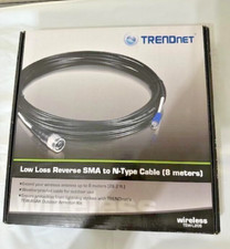 Trendnet TEW-L208, Low Loss Reverse-SMA-Female to N-Type Male 26.2 ft (8 meters) picture