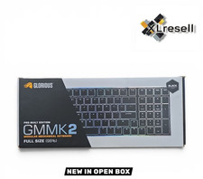 GLORIOUS GMMK 2 Gaming Mechanical Keyboard Hotswap Cherry Mx Style 96% Black picture