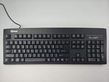 QSENN SEM-DT35 Gaming Keyboard PS/2 EN/KR Gamer’s Edition Tested Working picture