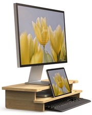 23” Monitor Stand with & Holder Desk Shelf picture