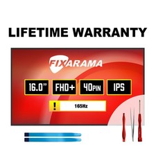 BOE NV160WUM-NX3 V8.0 165Hz   Matte LCD Screen + Tools GRADE A+ FIXARAMA picture