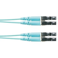 Panduit FZ2ERLNLNSNM010 10m OM4 Duplex LC-LC Fiber Optic Patch Cable picture