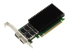 Pcie Network Card for Server or PC Dual 100G QSFP28 2 Ports. Chipset Mellanox picture