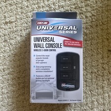Genie Universal Wireless 3-Door Wall Console GUWWC-R NEW picture