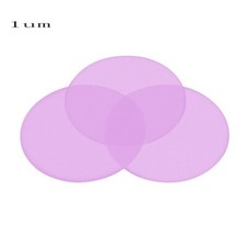 20pcs 127mm 1um Fiber Optic Diamond Polish Film Round Type Fiber Optic Polishing picture