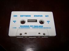 Commodore 64 Software Starter Kit Cassette CALENDAR PET EMULATOR picture