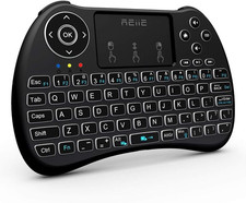 (Backlit Version) H9+ Mini Keyboard,2.4Ghz Wireless Mini Handheld Smart TV Remot picture