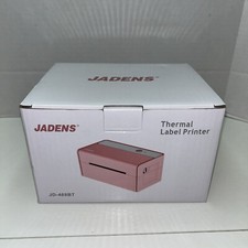 Jadens Thermal Label Printer Model: JD-468BT  Pink Brand New Open Box picture