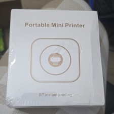 C15 Portable Mini Mobile Printer Thermal Inkless B&W Bluetooth for Thermal Paper picture