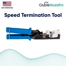 Speed Termination Tool Easy Punch Down Stainless Steel Blades For LAN Keystones picture