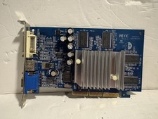 Nvidia GeForce4 MX440 128MB AGP Graphics Card Vintage Retro PC GPU XFX AGP8X DDR picture