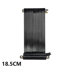 PCI E PCIe 5.0 X16 Riser Cable Double Reverse PCI Express Gen5 for ITX Server picture