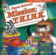 Super Solvers Mission THINK PC MAC CD learn math science puzzle game T.H.I.N.K. picture