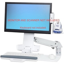 Ergotron 45-266-216  StyleView Sit-Stand Combo Arm Stand NEW picture