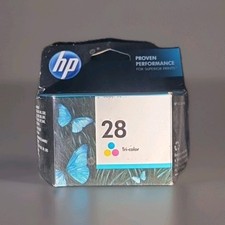 HP 28 Tri-Color Ink Cartridge C8728AN Genuine New. Dated 06/2017 picture