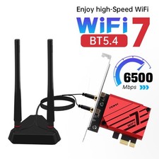 FENVi BE6500 PCIe WiFi 7 Card Bluetooth5.4 Tri-Band 6G/5G/2.4G 802.11be Win10/11 picture