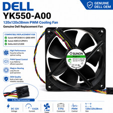 Dell YK550-A00 120x120x38mm 12V PWM Cooling Fan KDE1212PMV1 AUC1212DE MFC0381V1 picture