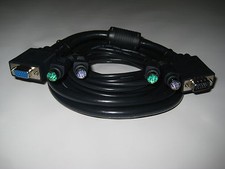Brand New Belkin OmniView 10FT PS2 VGA KVM Switch Cable Set 4003095 V7-KVMKIT-10 picture