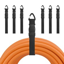 7PCS Heavy Duty Extension Cord Holder Organizer, 21.65IN Adjustable Storage S... picture