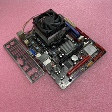 BioStar A780L3C Motherboard AMD Phenom 2 x2 555 3.19GHz 8GB RAM w/Shield  picture