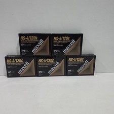 5x New Maxell  HS-4/120S 4mm DDS-120 DDS-2 4GB/8GB Data Tape Cartridges Sealed  picture