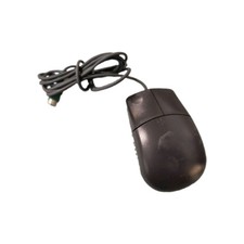 VINTAGE MUS9/JL MUS9/KL CHARCOAL  2 BUTTON PS2 MECHANICAL MOUSE RM3-SB4-16 picture