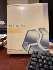 RARE BRAND NEW IN SHRINK WRAP PLATINUM ERP --PLATEAUX DATA SERVERS FOR WINDOWS. picture