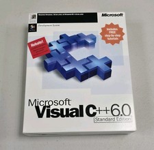 Microsoft Visual C++ 6.0 Standard Edition w/ Key Full Version picture