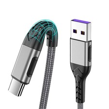 2Pack 10ft USB C Braided Cable for iPhone 15/Pro/Plus/Max Silver picture