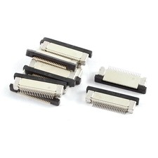 10 Pcs Bottom Port 20Pin 0.5mm Pitch FFC FPC Ribbon Sockets Connector picture