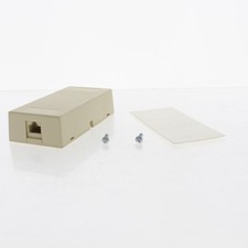 Leviton 40297-I Type625 Duplex Jack One 6-Conductor One 8-Conductor Jack Housing picture
