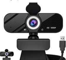 1080p HD Webcam w/ Built-In Noise - Cancelling Microphone picture