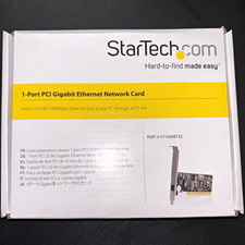 StarTech.com ST1000BT32 1-Port PCI 34 bits Gigabit Ethernet Network Card picture