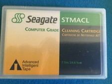 NEW 1/PK SEAGATE AIT 7.5m 8mm Tape Head Cleaning Cartridge P/N:  STMACL picture