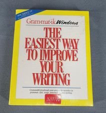 Grammatik Windows 2.0 Software Easiest Writing Style Improvement NEW Vintage picture