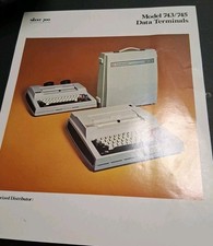 VINTAGE BROCHURE 1979 DATA TERMINAL Model 743/745 TEXAS INSTRUMENTS  picture