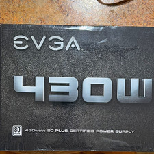 EVGA 430W 80 PLUS Certified ATX Power Supply Sleeved Cables 100-W1-0430-KR picture