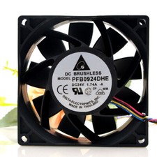 Delta PFB0924DHE 9038 24V 1.74A Gale Volume Chassis Cooling Fan 4-wire PWM picture