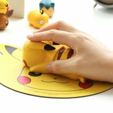 Authentic Korean Pokemon Limited Edition Pikachu 1200dpi Wireless Mouse with Pad picture