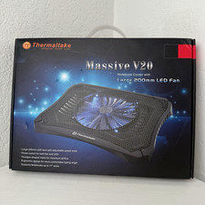 Thermaltake Massive V20 Laptop Cooling Pad 17in USB Anti-Slip Adjustable Black picture