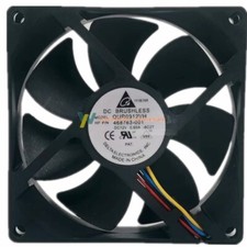 1PC NEW DELTA QUR0912VH 92*92*25mm 12V 0.60A 4lines cooling fan picture