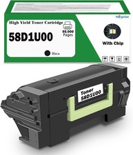 58D1U00 Black Ultra High Yield Toner Cartridge Campatible Lexmark MS823 3104 picture