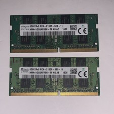 SK hynix 16GB (8GB x 2) 2Rx8 PC4-2133P SO-DIMM Laptop RAM HMA41GS6AFR8N-TF picture